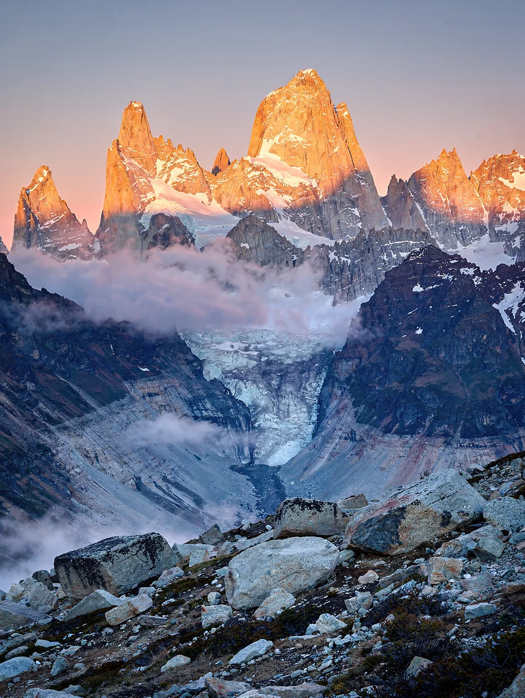 Granite Spire Alpenglow
